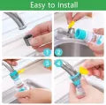 Tap shower 360 rotatable adjustable water filter